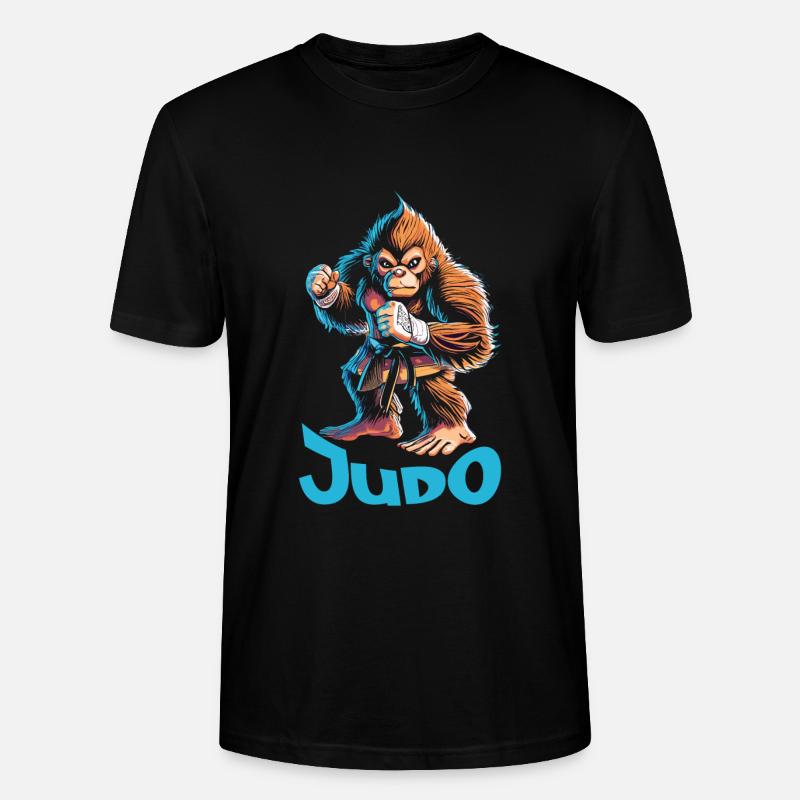 Judo - T-shirt bio CRAFTER Stanley Stella Unisexe - noir