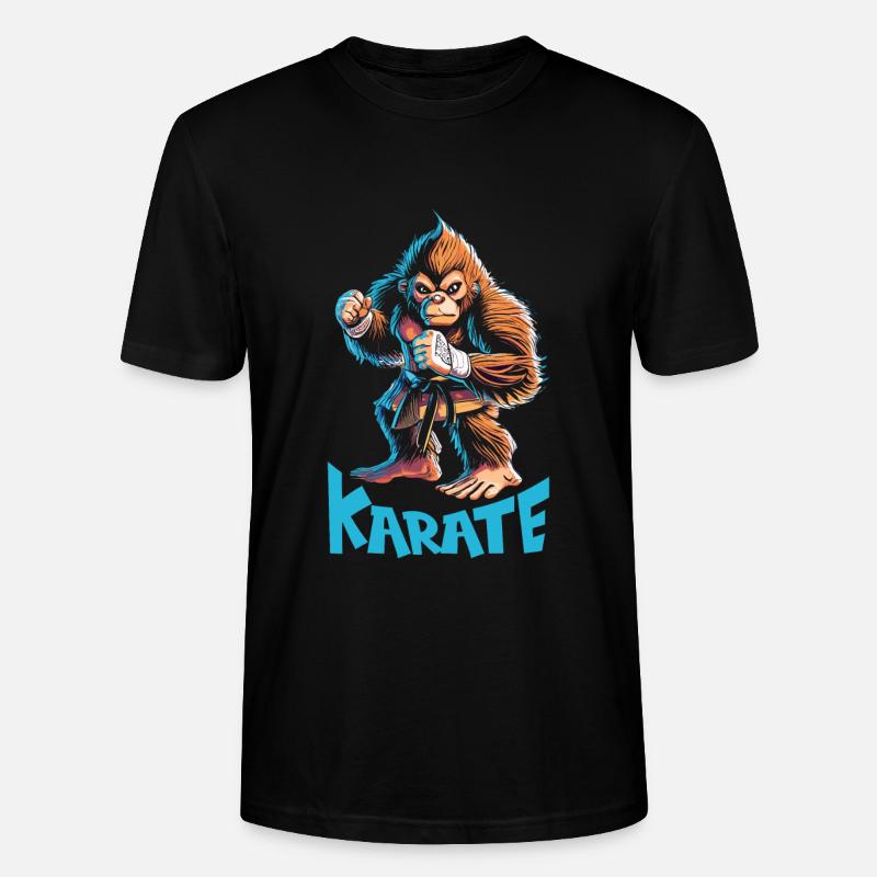 Karaté - T-shirt bio CRAFTER Stanley Stella Unisexe - noir