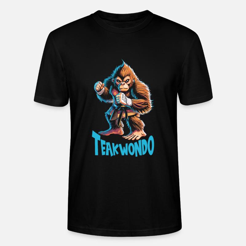 Teakwondo - Stanley/Stella Unisex Bio-T-Shirt CRAFTER - Schwarz