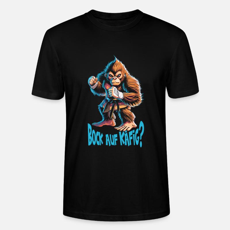 Bare Knuckle - Stanley/Stella Unisex Bio-T-Shirt CRAFTER - Schwarz