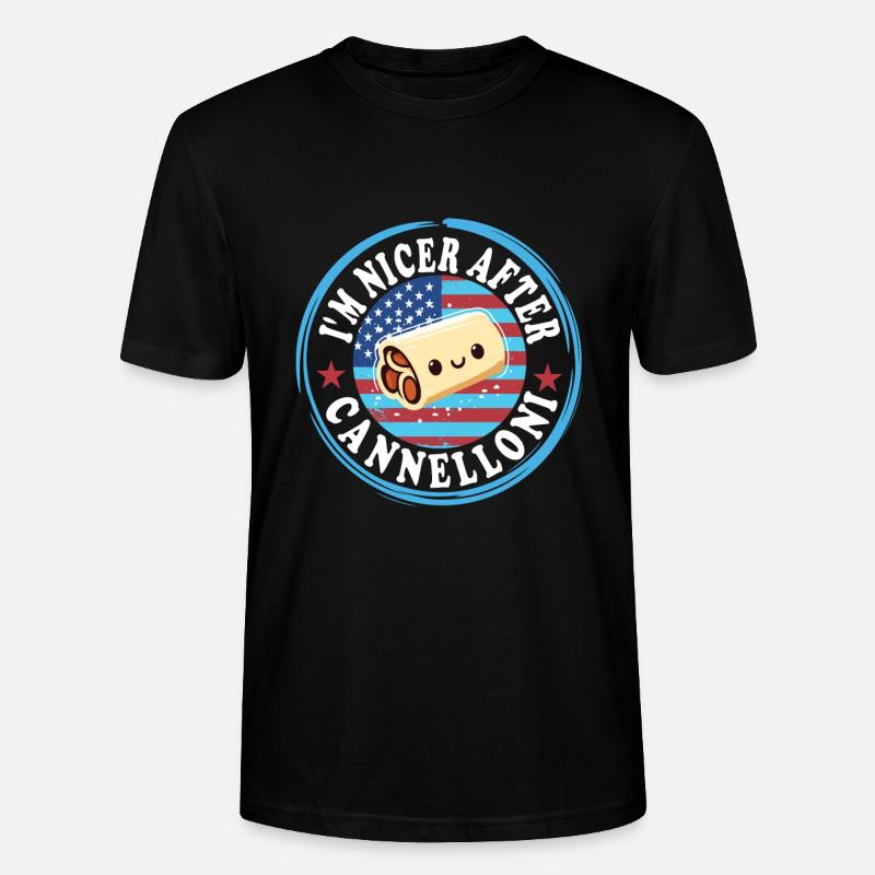 Cuisine italienne - T-shirt bio CRAFTER Stanley Stella Unisexe - noir