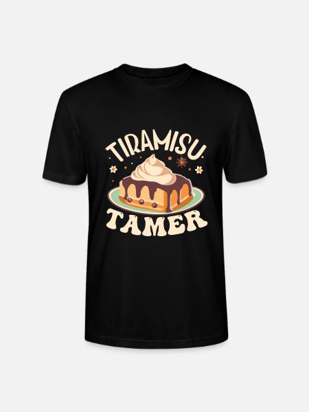 Italian food - Stanley/Stella CRAFTER Unisex Organic T-Shirt - black