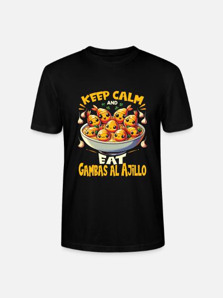 Cuisine espagnole - T-shirt bio CRAFTER Stanley Stella Unisexe - noir