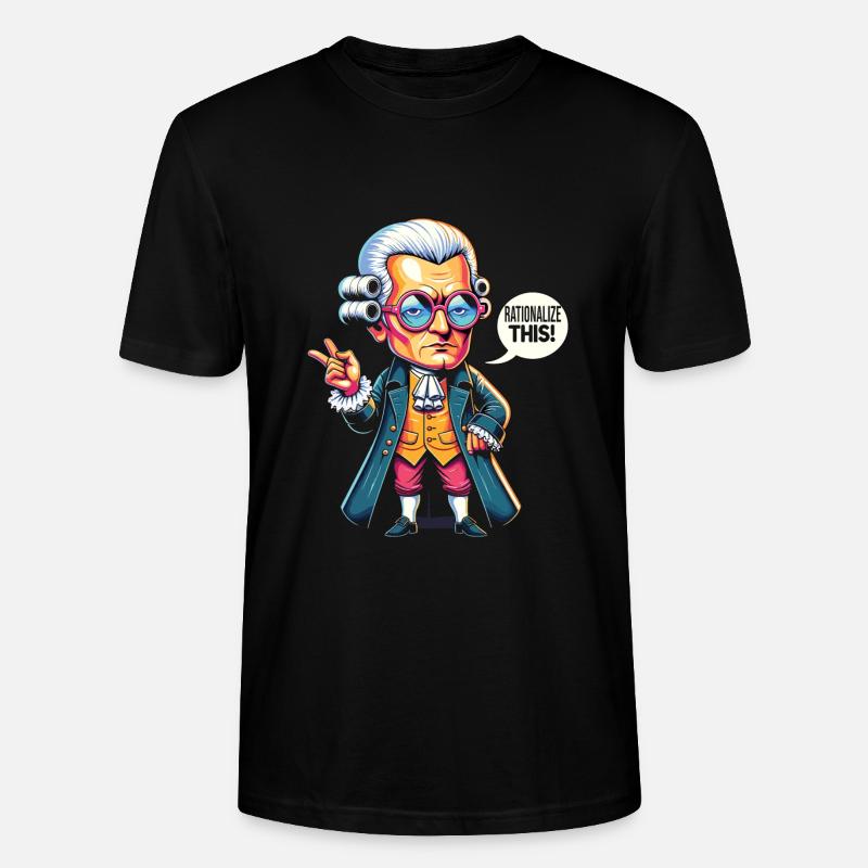 Philosophie - Stanley/Stella Unisex Bio-T-Shirt CRAFTER - Schwarz