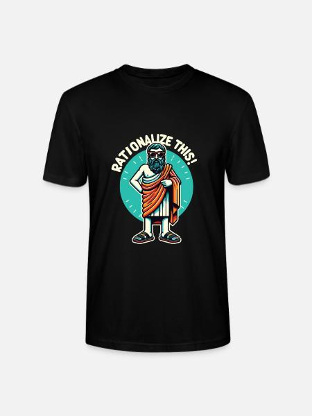 Philosophy - Stanley/Stella CRAFTER Unisex Organic T-Shirt - black