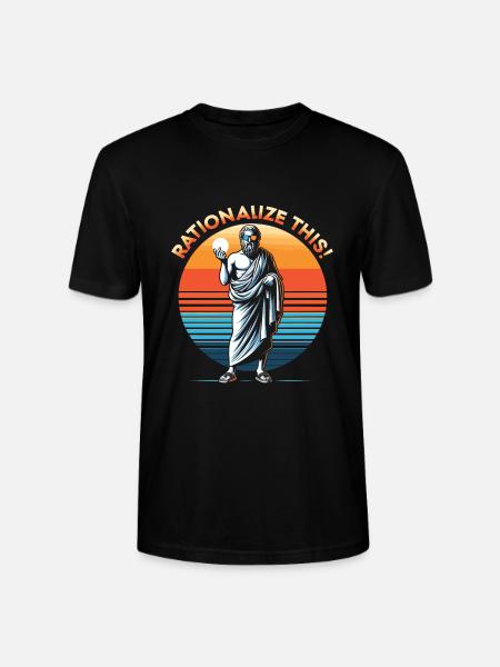 Philosophy - Stanley/Stella CRAFTER Unisex Organic T-Shirt - black