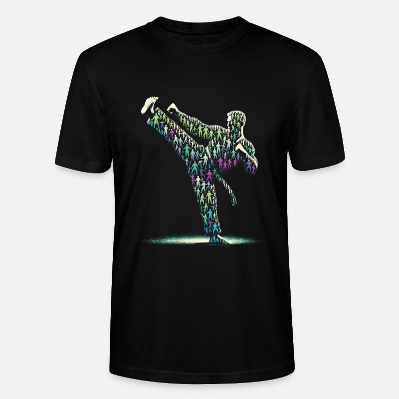 Teakwondo - T-shirt bio CRAFTER Stanley Stella Unisexe - noir