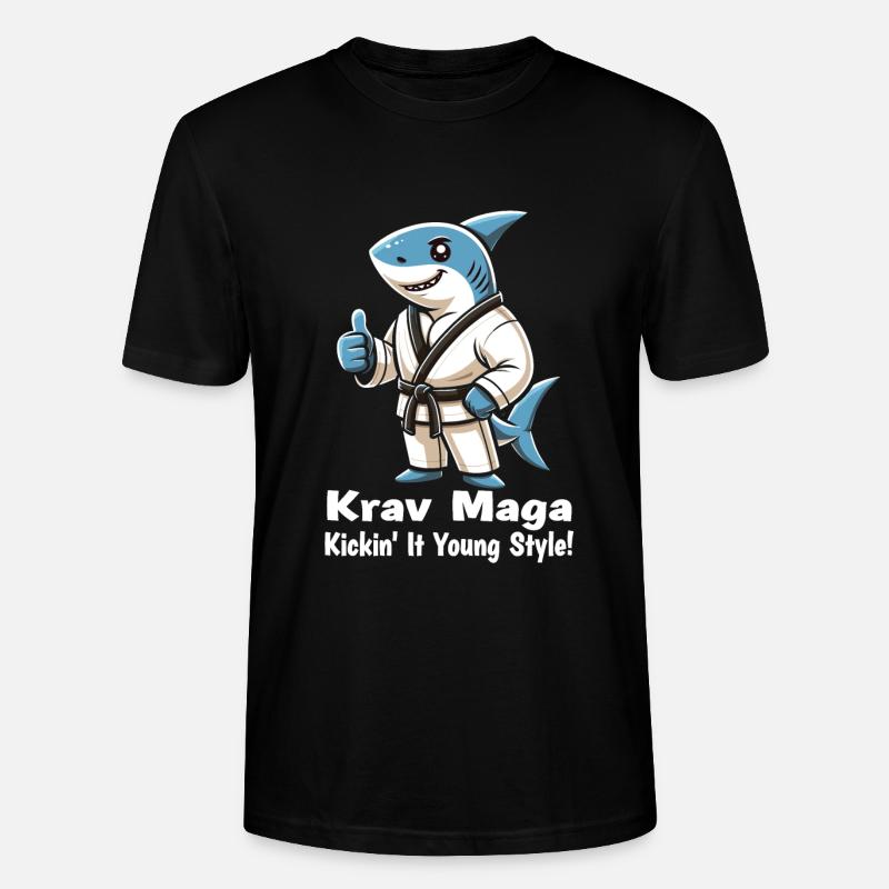 Krav Maga - Stanley/Stella Unisex Bio-T-Shirt CRAFTER - Schwarz