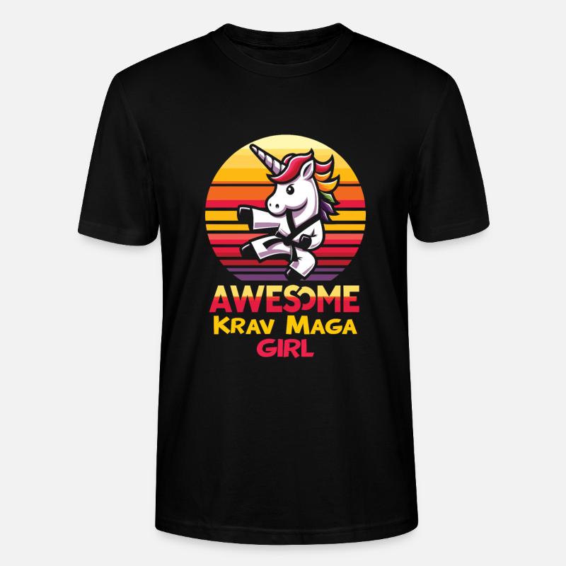 Krav Maga - T-shirt bio CRAFTER Stanley Stella Unisexe - noir