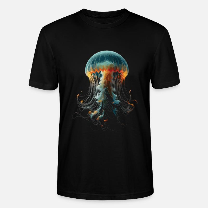 Qualle - Stanley/Stella Unisex Bio-T-Shirt CRAFTER - Schwarz