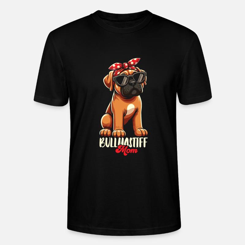 Bullmastiff - Stanley/Stella Unisex Bio-T-Shirt CRAFTER - Schwarz