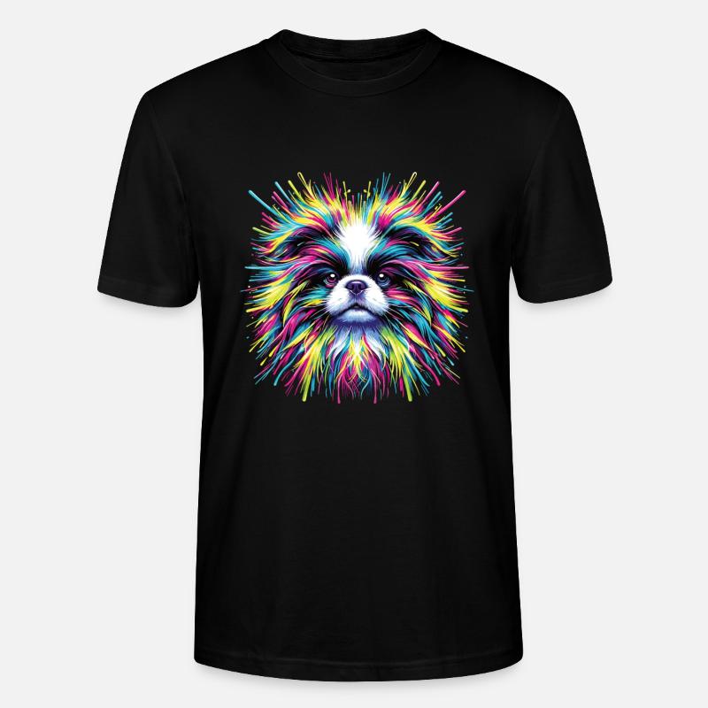 Menton du Japon - T-shirt bio CRAFTER Stanley Stella Unisexe - noir