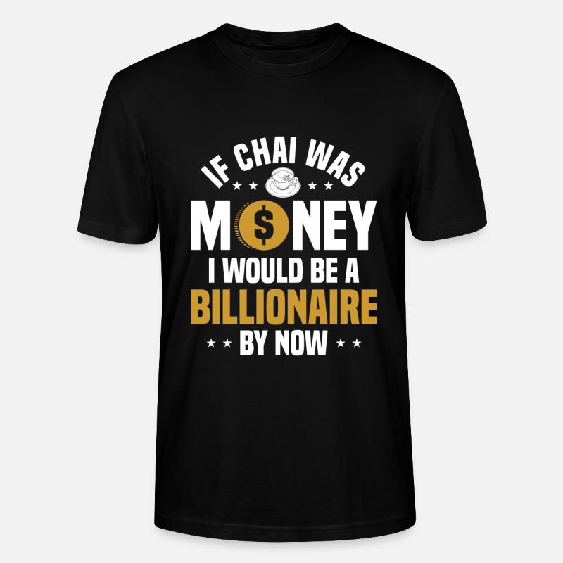 Chai - T-shirt bio CRAFTER Stanley Stella Unisexe - noir
