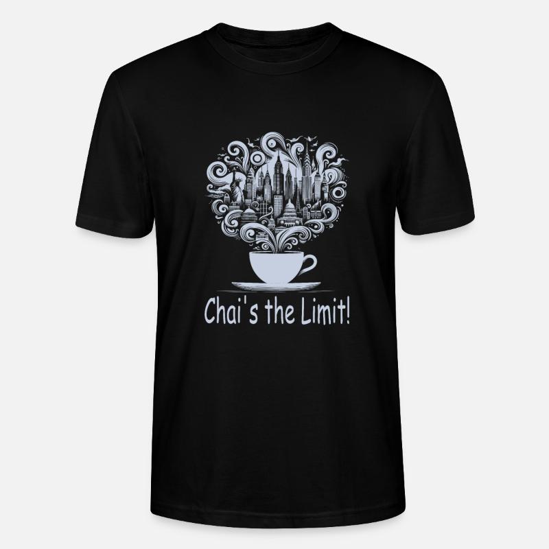 Chai - Stanley/Stella Unisex Bio-T-Shirt CRAFTER - Schwarz