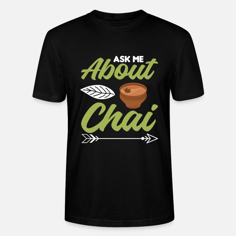Chai - Stanley/Stella Unisex Bio-T-Shirt CRAFTER - Schwarz