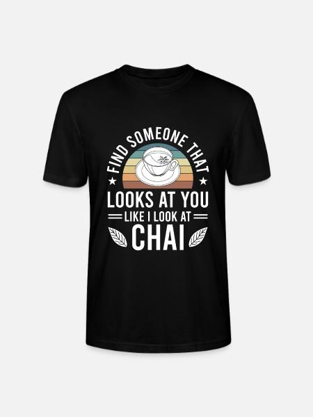 Chai - Stanley/Stella CRAFTER Unisex Organic T-Shirt - black