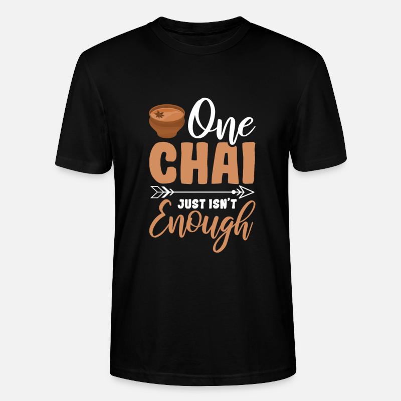 Chai - T-shirt bio CRAFTER Stanley Stella Unisexe - noir