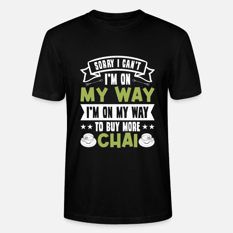 Chai - Stanley/Stella Unisex Bio-T-Shirt CRAFTER - Schwarz