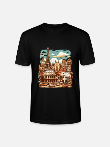 Holiday - Stanley/Stella CRAFTER Unisex Organic T-Shirt - black