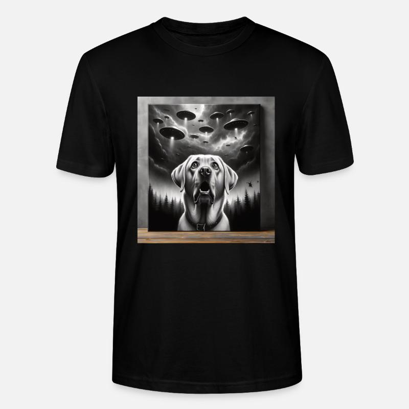 Labrador - T-shirt bio CRAFTER Stanley Stella Unisexe - noir