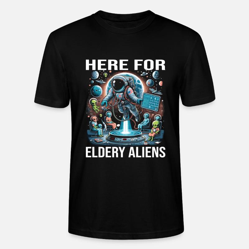 Altenpflegerin - Stanley/Stella Unisex Bio-T-Shirt CRAFTER - Schwarz