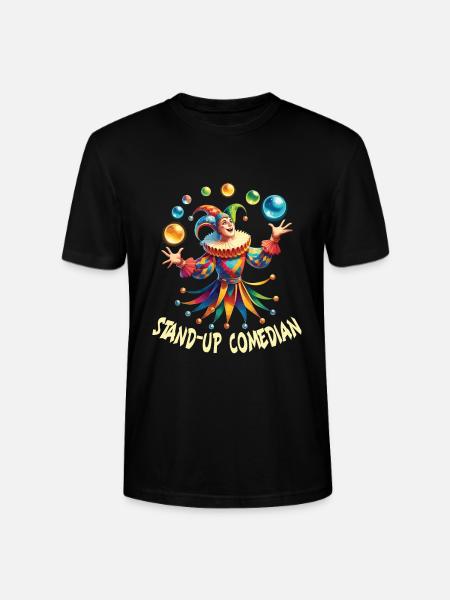 Marché médiéval - T-shirt bio CRAFTER Stanley Stella Unisexe - noir