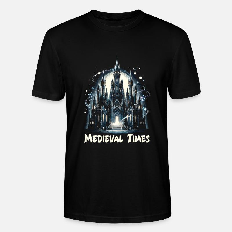Marché médiéval - T-shirt bio CRAFTER Stanley Stella Unisexe - noir