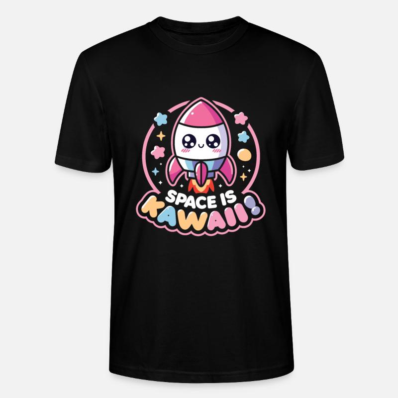 Fusée - T-shirt bio CRAFTER Stanley Stella Unisexe - noir