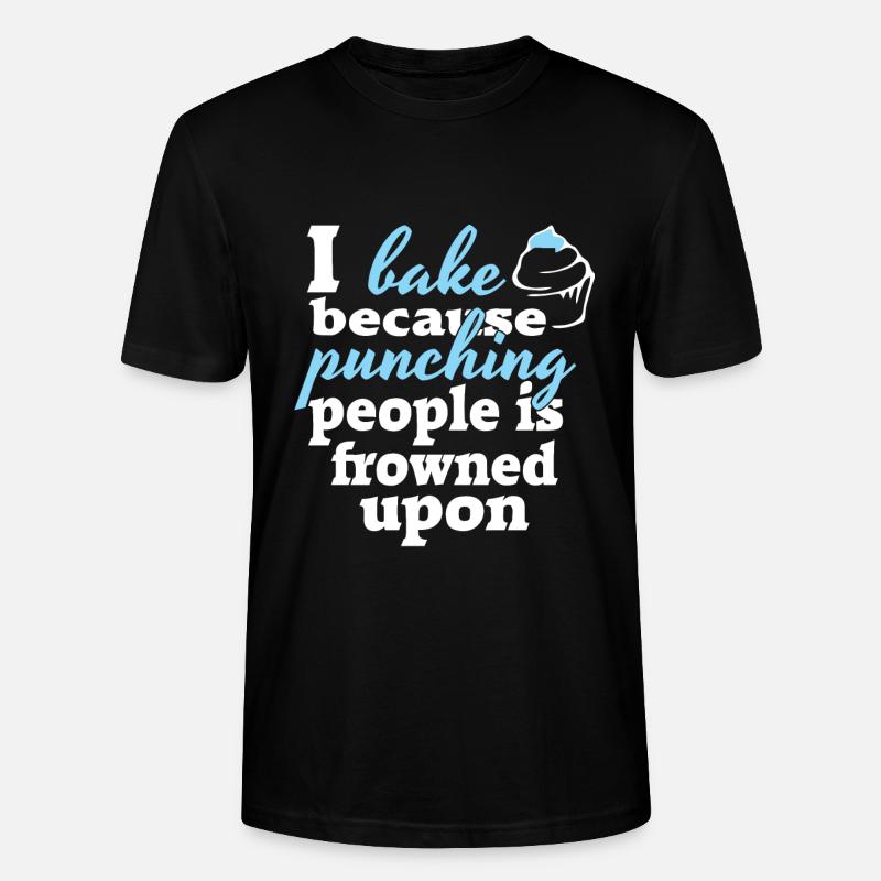Bäcker backen - Stanley/Stella Unisex Bio-T-Shirt CRAFTER - Schwarz