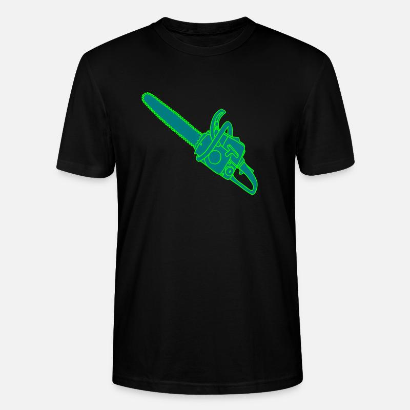Tronçonneuse 2 - T-shirt bio CRAFTER Stanley Stella Unisexe - noir