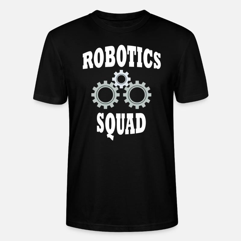 Robotics Engineer Squad Ironic Roboterfan - Stanley/Stella Unisex Bio-T-Shirt CRAFTER - Schwarz