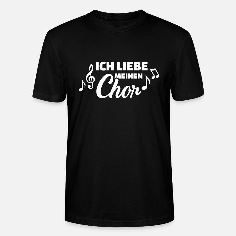 Chor - Stanley/Stella Unisex Bio-T-Shirt CRAFTER - Schwarz