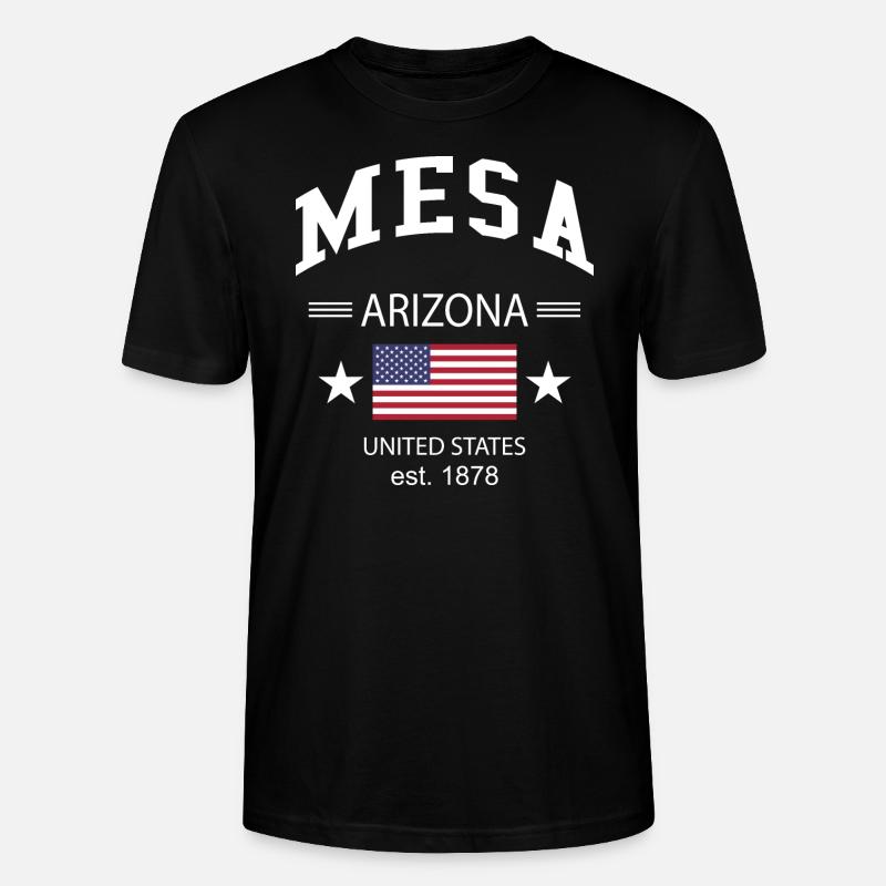 Mesa - Stanley/Stella Unisex Bio-T-Shirt CRAFTER - Schwarz