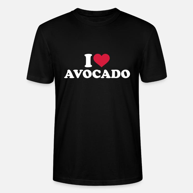Avocado - Stanley/Stella Unisex Bio-T-Shirt CRAFTER - Schwarz