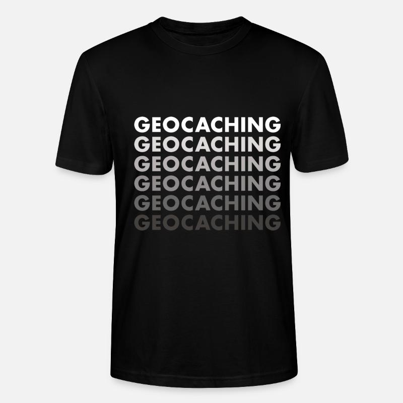 Geocacheur Geocaching - T-shirt bio CRAFTER Stanley Stella Unisexe - noir
