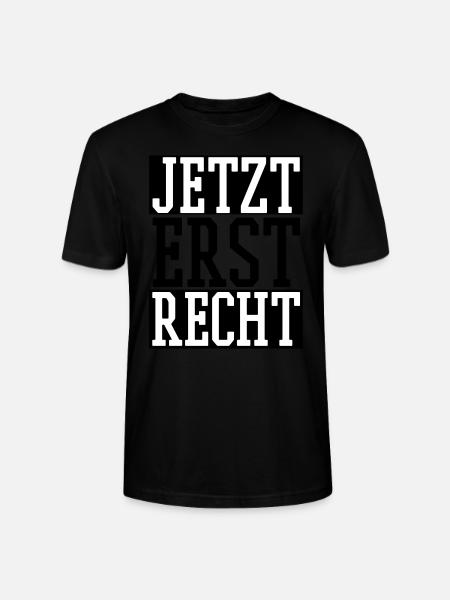 Jetzt erst Recht - Stanley/Stella Unisex Bio-T-Shirt CRAFTER - Schwarz