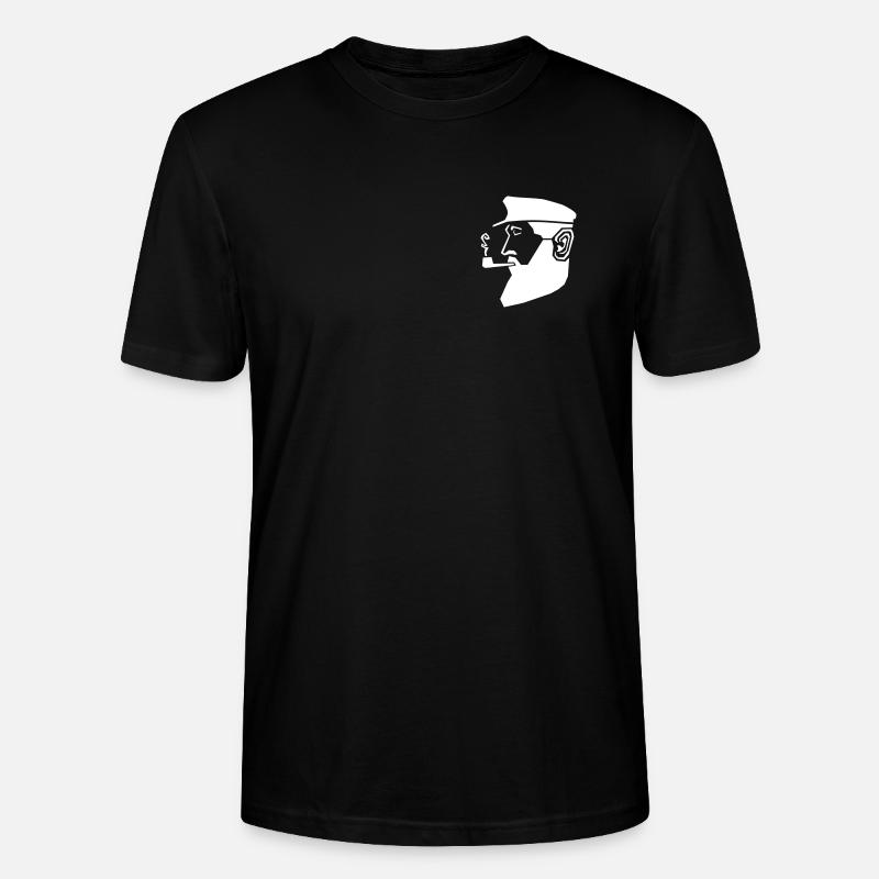 Capitaine de coupe - T-shirt bio CRAFTER Stanley Stella Unisexe - noir