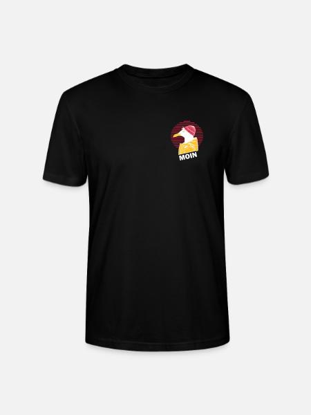 East Frisia | Seagull | Hello - Stanley/Stella CRAFTER Unisex Organic T-Shirt - black