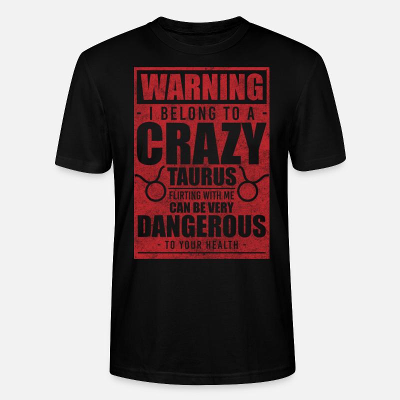 Sternzeichen Astrologie Aberglaube Sternbild - Stanley/Stella Unisex Bio-T-Shirt CRAFTER - Schwarz