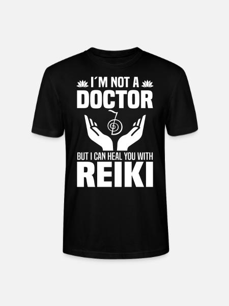 Reiki Geschenkideen | Reiki Meister Achtsamkeit - Stanley/Stella Unisex Bio-T-Shirt CRAFTER - Schwarz