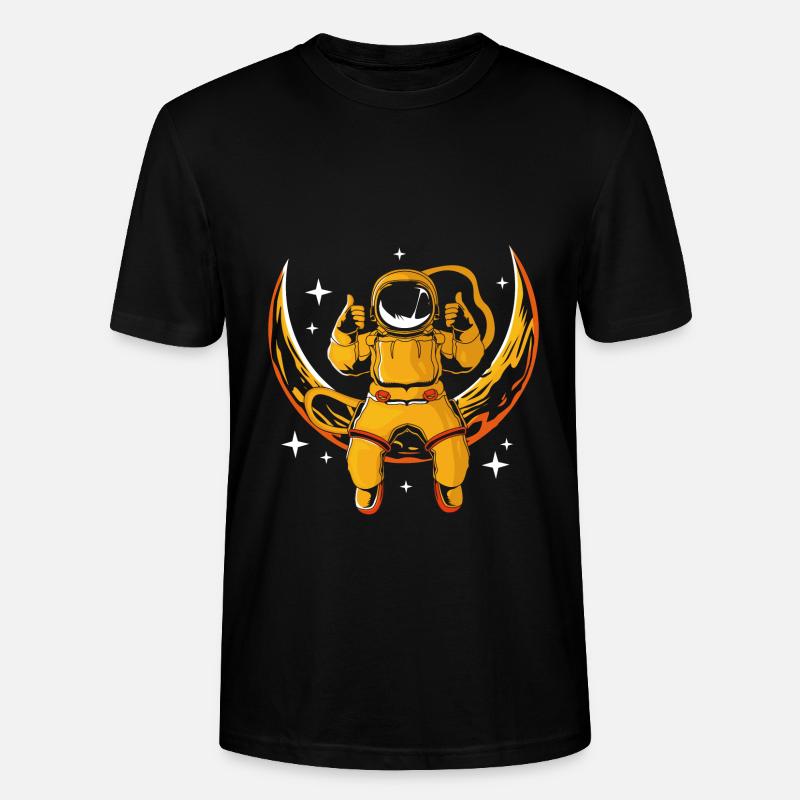 Sonnensystem Universum - Stanley/Stella Unisex Bio-T-Shirt CRAFTER - Schwarz