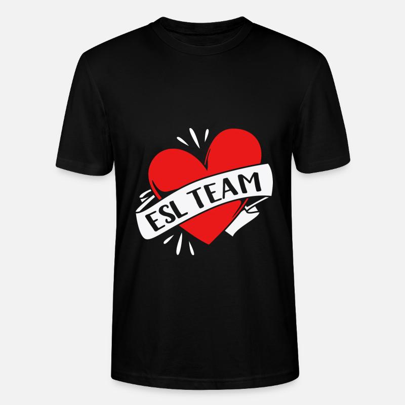 Professeur d’anglais Professeur d’anglais - T-shirt bio CRAFTER Stanley Stella Unisexe - noir