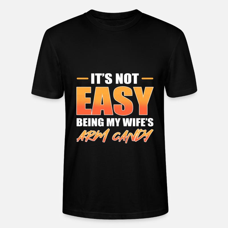 Arm Candy Ehemann - Stanley/Stella Unisex Bio-T-Shirt CRAFTER - Schwarz
