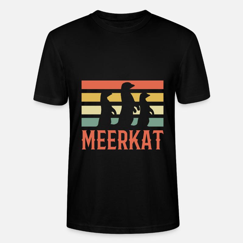 Suricate - T-shirt bio CRAFTER Stanley Stella Unisexe - noir