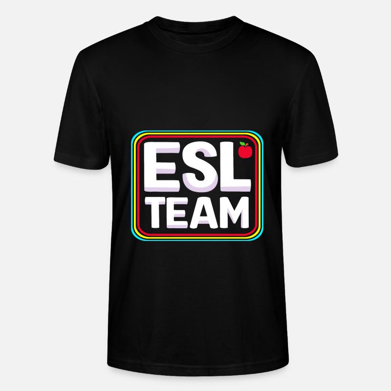 Professeur d’anglais Professeur d’anglais - T-shirt bio CRAFTER Stanley Stella Unisexe - noir