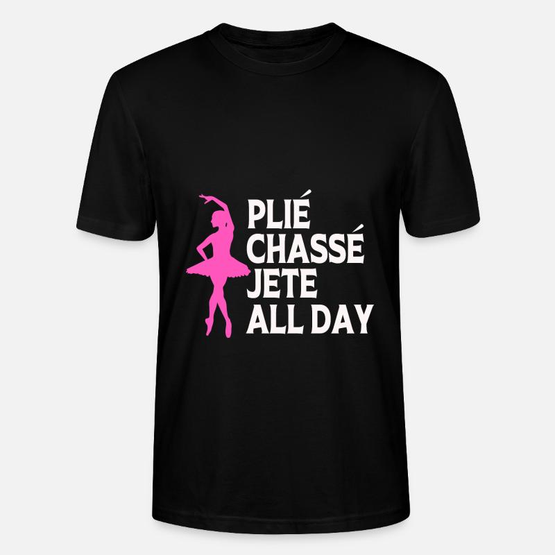 Danseuse de ballet - T-shirt bio CRAFTER Stanley Stella Unisexe - noir