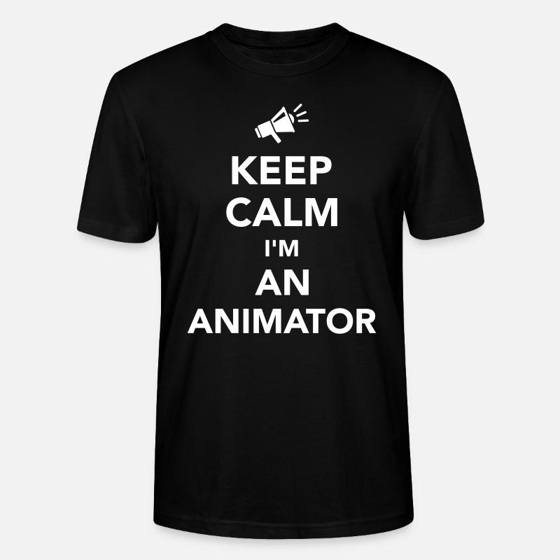 Animateur - Stanley/Stella Unisex Bio-T-Shirt CRAFTER - Schwarz