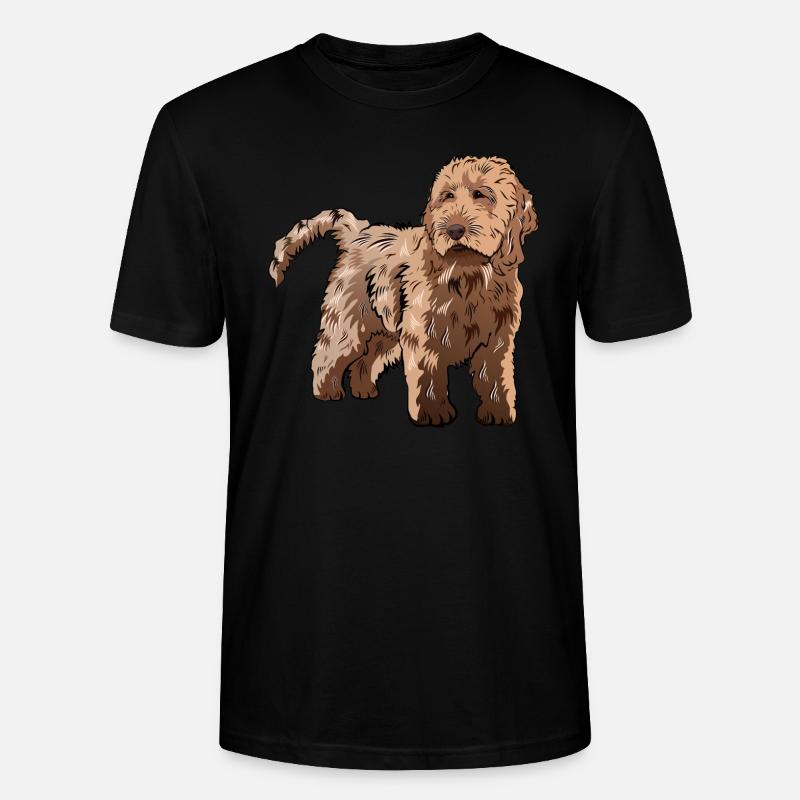 Cadeau de chien Cockapoo - T-shirt bio CRAFTER Stanley Stella Unisexe - noir