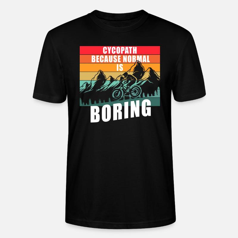Cycopath - Stanley/Stella Unisex Bio-T-Shirt CRAFTER - Schwarz