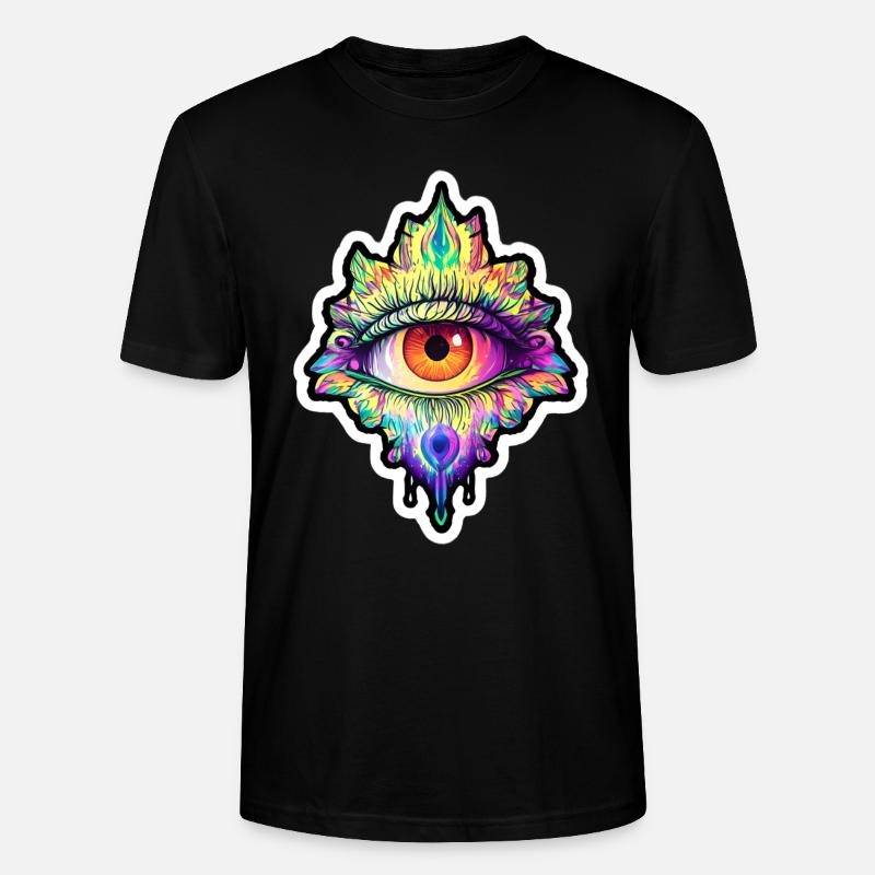 Third Eye - Stanley/Stella Unisex Bio-T-Shirt CRAFTER - Schwarz